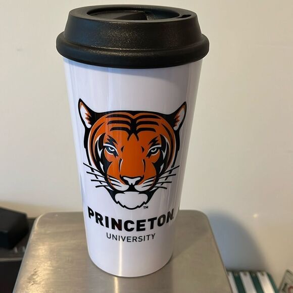 New University of Princeton Tigers Commuter coffee drink insulated tumbler mug - Picture 1 of 3
